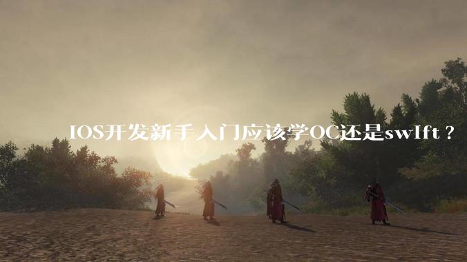 iOS开发新手入门应该学OC还是swift?